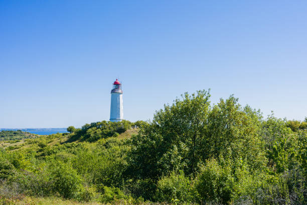 istock Lighthouse Dornbusch of Hiddensee Island Baltic coast, Germany 1414805537