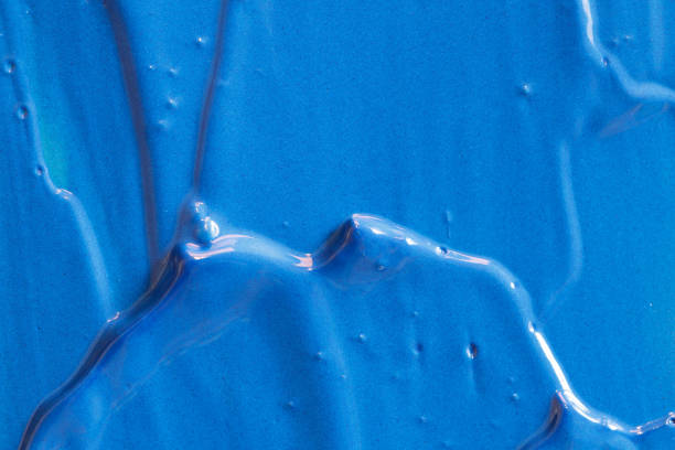 blue oil paint. background for designer