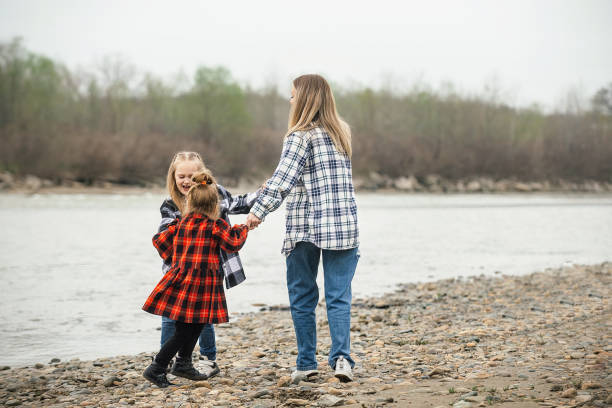 istock family on an active walk outside the city 1414813020