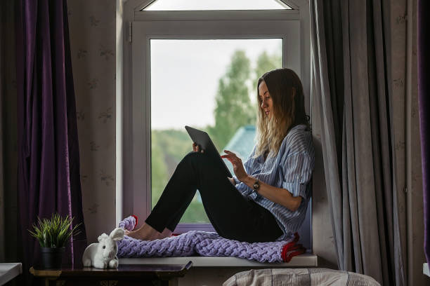 istock student girl is engaged in her room 1414814524