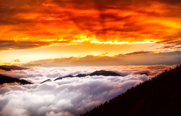 Above the Clouds Huser Plateau Camlihemsin Rize Turkey