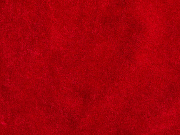 red velvet fabric texture used as background. Empty red fabric background of soft and smooth textile material. There is space for text..
