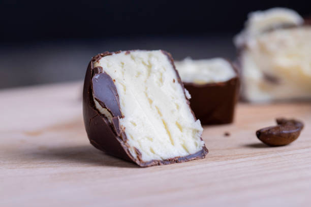 istock Chilled cottage cheese with sugar in chocolate 1414820228
