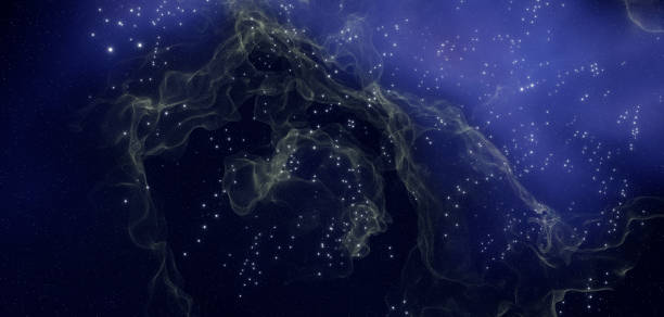 istock Abstract Fantasy Starfield Nebula colorful Banner Background 1414828330