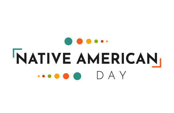 Native American Day background. Vector illustration. EPS10
