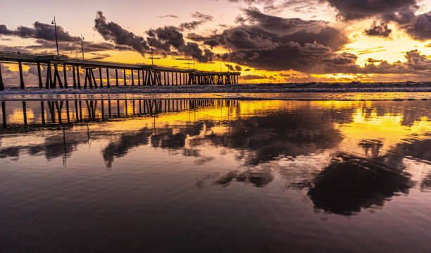 istock Purple Pier 1414834811