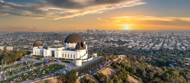 istock Los Angeles California Skyline view 1414836376