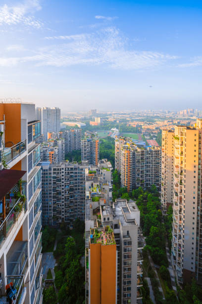 istock Sunny modern urban residence 1414849257