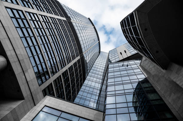istock unusual building with lots of windows and interesting architecture 1414851238