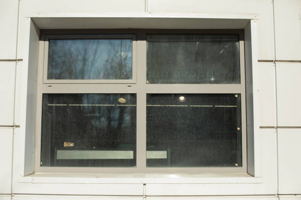 istock Windows in house. Architecture details. Window in building. 1414852590