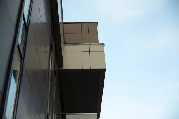 istock Building in city. Urban development. Architecture details. 1414852757