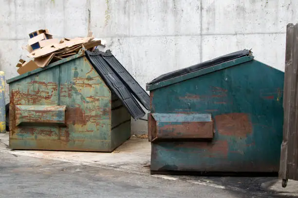 Photo of Dumpster containers for recycling