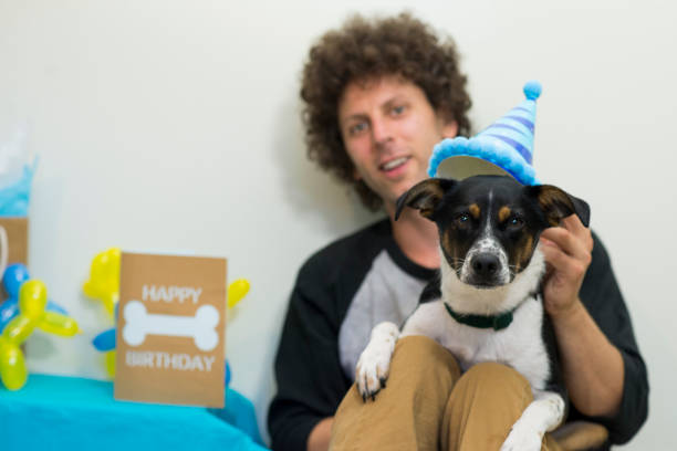 istock Birthday Party for my Dog 1414865448
