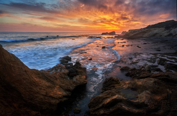 istock Crystal Cove - Laguna Beach - Misty Night 1 1414870507
