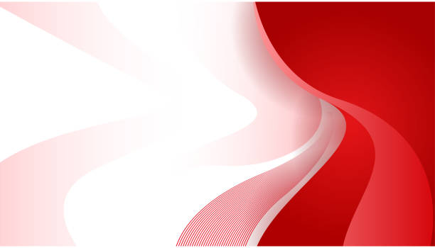 Abstract Red Background Stock Illustration - Download Image Now - Abstract  Backgrounds, Red, White Color - iStock