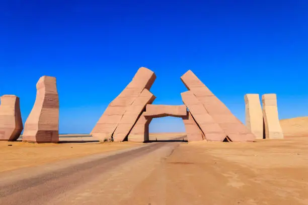Gate of Allah in Ras Mohammed national park, Sinai peninsula in Egypt