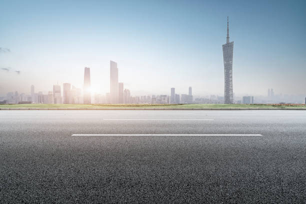 istock City asphalt road and modern buildings 1414908711