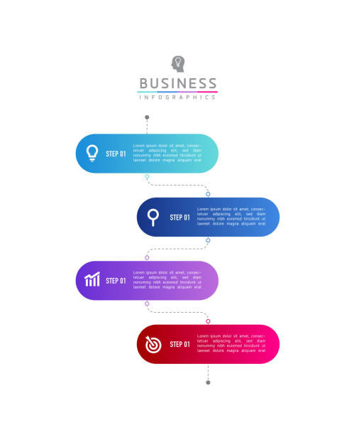 2,700+ Infographic 4 Steps Vertical Stock Illustrations, Royalty-Free ...