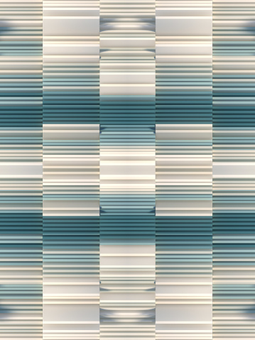 Modern Pattern Of Wave Rectangular Shapes 3d Rendering Digital ...