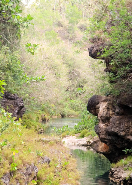 istock The river flow that seems to recede and calm 1414924081