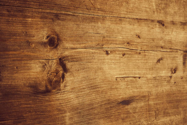 Wood texture background. Rough vintage wooden table, brown timber for backdrop, top view