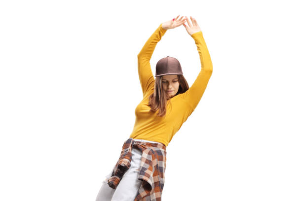 istock Female street dancer 1414932781