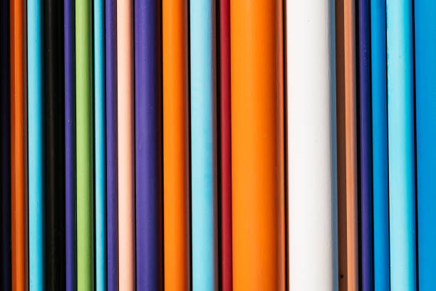 istock Colourful straws and pipes - vibrant background 1414941377