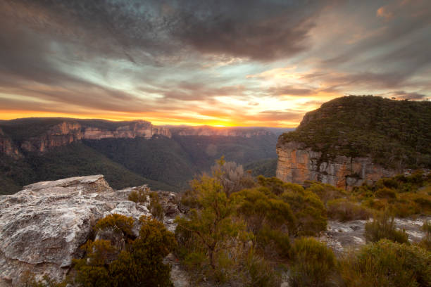 istock Scenic views Blue Mountains Australia 1414952290