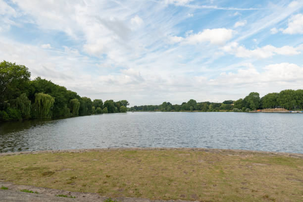 istock Pretty lake in Muenster in Germany 1414964713