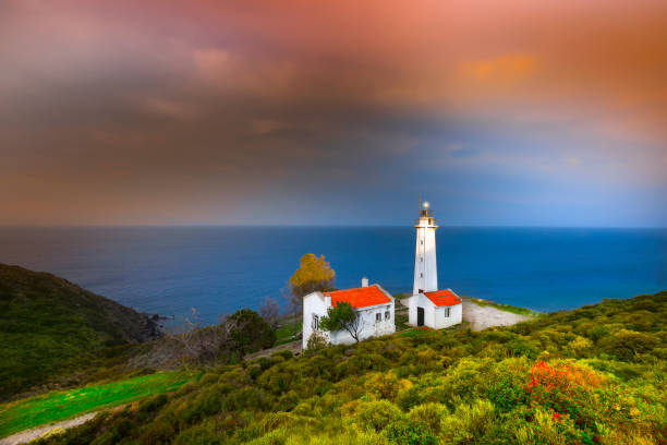 istock Sarpincik Lighthouse, Karaburun, Izmir, in Turkey 1414965435