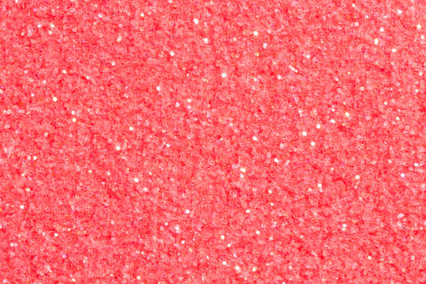 istock Bright pink background with glitter. Texture for Christmas gift card. 1414969753