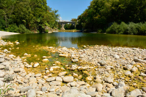 istock Natisone River During the 2022 Drought, North Italy 1414975002