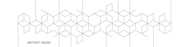 The graphic design element and abstract geometric background with isometric vector blocks for banner template or header The graphic design element and abstract geometric background with isometric vector blocks for banner template or header. header footer template stock illustrations