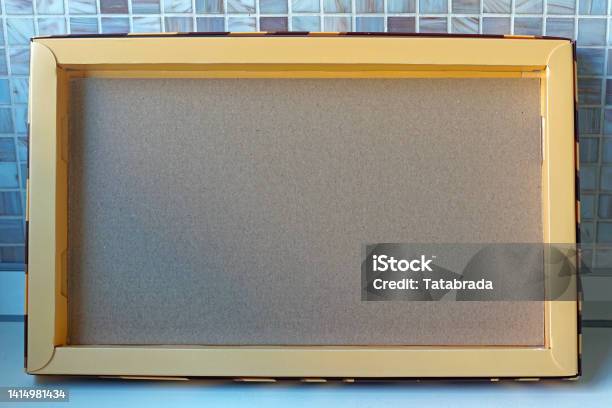 Box Frame Boardeless Empty Box Frame Stock Photo - Download Image Now - Border - Frame, Box ...