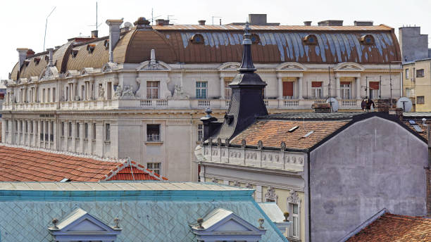 istock Old Belgrade buildings 1414981534