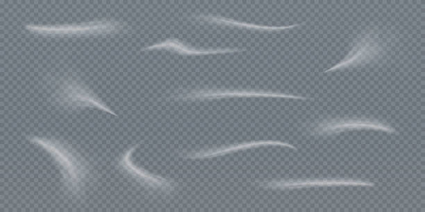 ilustrações de stock, clip art, desenhos animados e ícones de cold winter wind texture. holiday vector blizzard. christmas effect of a cold blizzard. vector . - turbulence