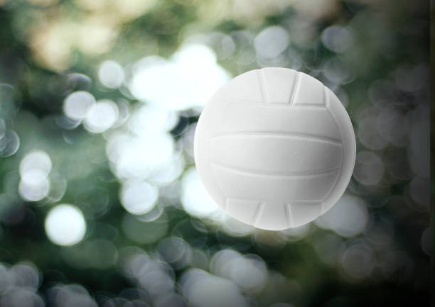 istock Volleyball On bokeh Blur background 1414986855
