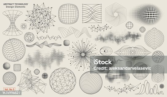 istock Abstract Technology Elements 1414996527