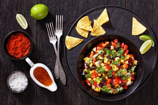 istock cowboy caviar, texas caviar, cowboy bean salad 1414996587