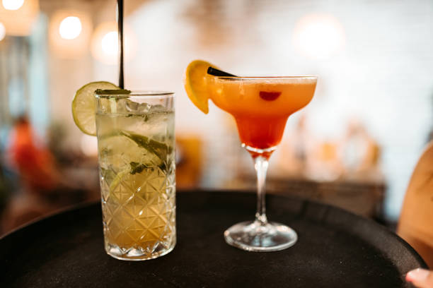 istock Two Cocktails Ready To Drink 1415003060