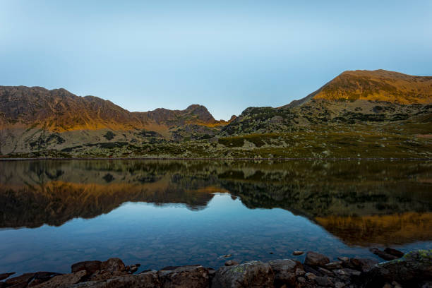 istock Sunrise in the mountains 1415009946