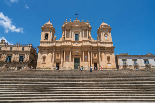 istock The Cathedral in Noto, Sicily, Italy 1415010342