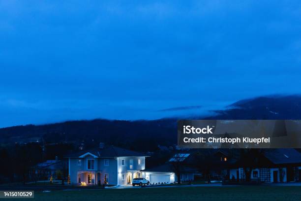 Dark Mist Stock Photo - Download Image Now - Color Image, Dark, Deggendorf