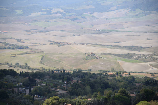 istock Landscape of Tuscany fields in Italy 1415011370