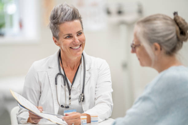 istock Doctor Meeting with a Senior Patient 1415019801