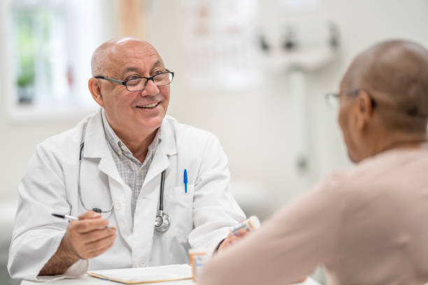 istock Doctor Meeting with a Senior Patient 1415019804