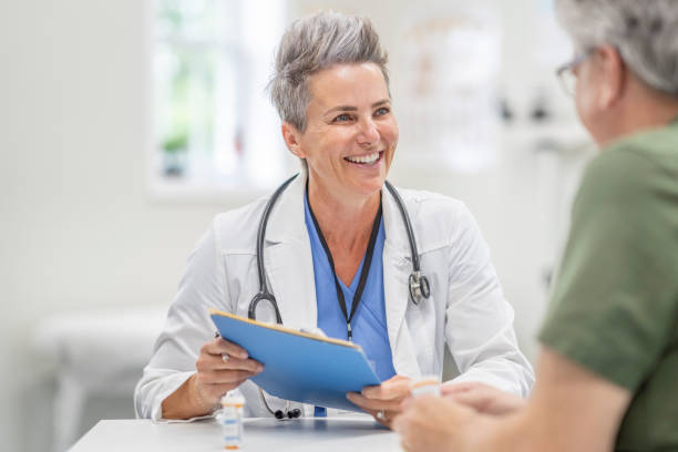 istock Doctor Meeting with a Senior Patient 1415019806