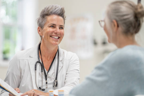 istock Doctor Meeting with a Senior Patient 1415019807