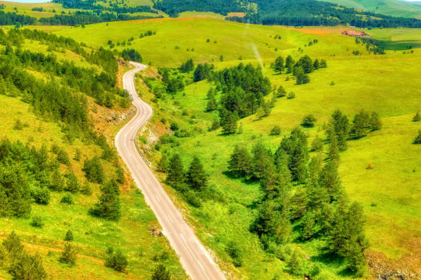 istock Mountain landscape during summer day at Zlatibor. 1415028470