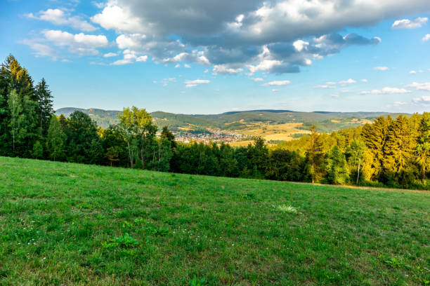 istock Summer discovery tour through the Thuringian Forest near Brotterode 1415039385